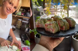 Uhorkové sushi s lososom podľa Zuzany Vačkovej – skvelé aj na silvestrovské pohostenie