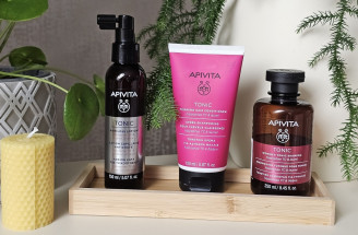TEST: Vlasová kozmetika značky APIVITA – šampón, kondicionér a vlasové tonikum