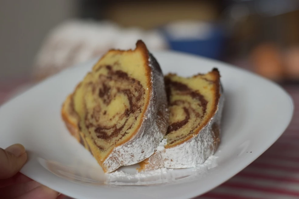 mramorová bábovka so Salkom