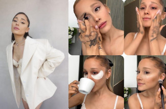 Ariana Grande odhalila svoju skin care rutinu. Pridala aj návod na mačacie oči