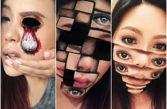 Optické ilúzie pomocou štetca: Make-up artistka klame farbami