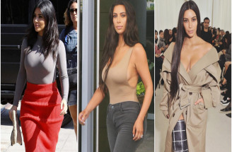 Kim Kardashian a jej módne kreácie!