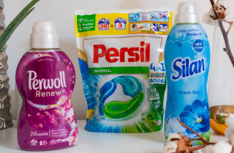 Súťaž o 3 balíčky Henkel s produktami Silan, Perwoll a Persil