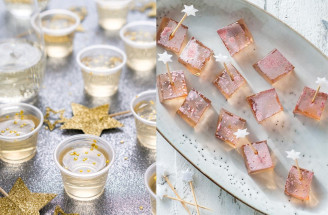 Netradičný novoročný prípitok: Prekvap hostí a ponúkni im želé zo šampanského