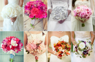 Najkrajšie svadobné kytice zo živých kvetov