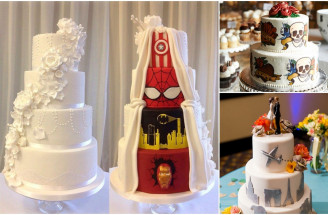 Inšpirácia na svadobnú tortu: Zaručene si vyberieš tú svoju!
