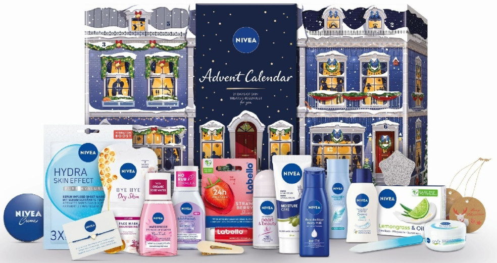 Adventný kalendár s Nivea produktami