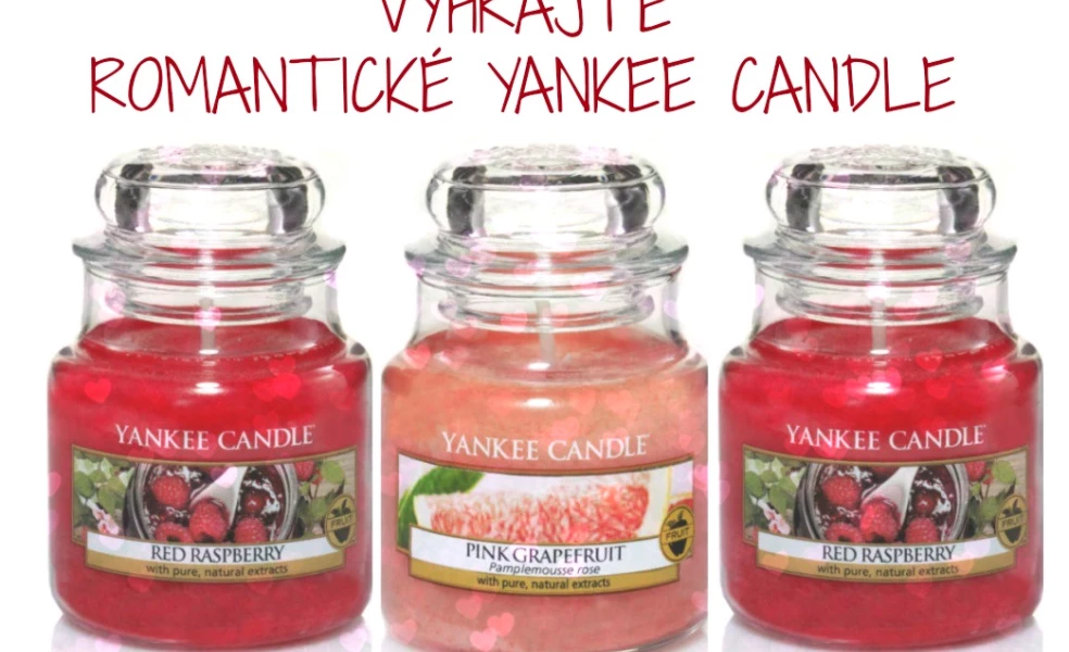 Vyhrajte YANKEE CANDLE Valentínsku romantiku každý deň