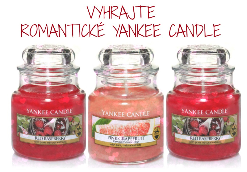 súťaž o VALENTíNSKE SVIEČKY yankee candle