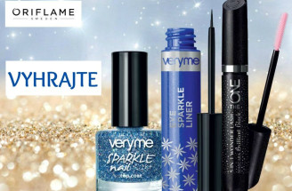 Súťažte a vyhrajte 3-dielnu sadu trblietavej sviatočnej kozmetiky od Oriflame!