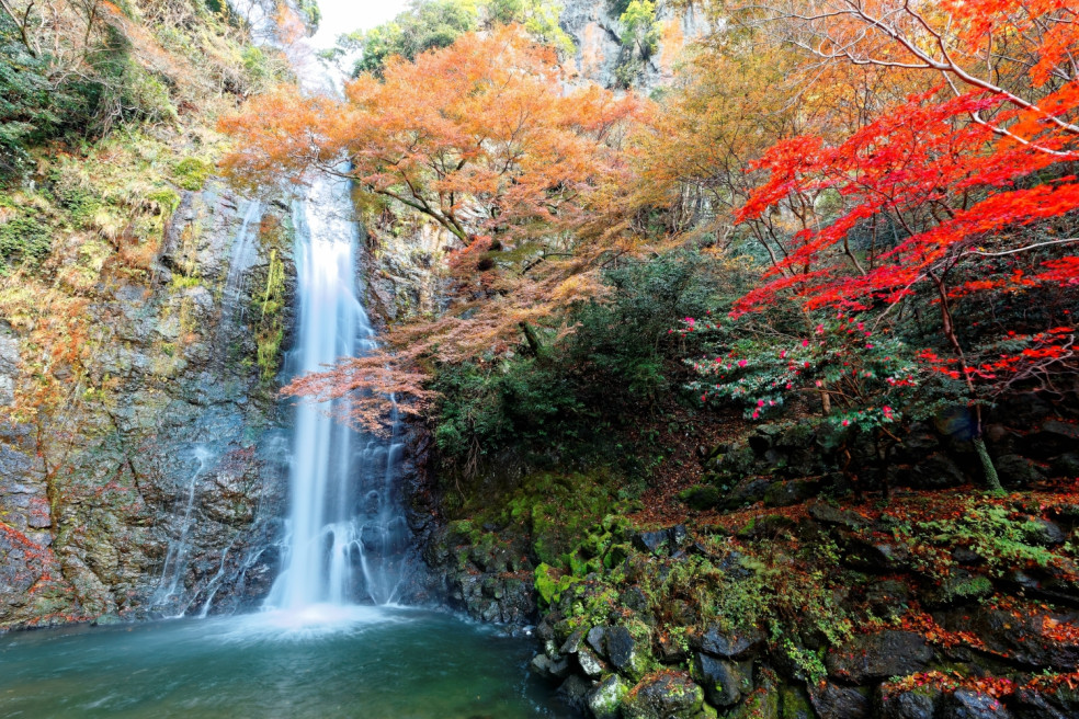 vodopády v Japonsku