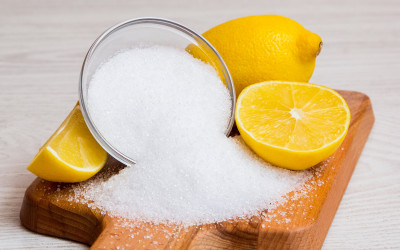 využitie kyseliny citrónovej v domácnosti