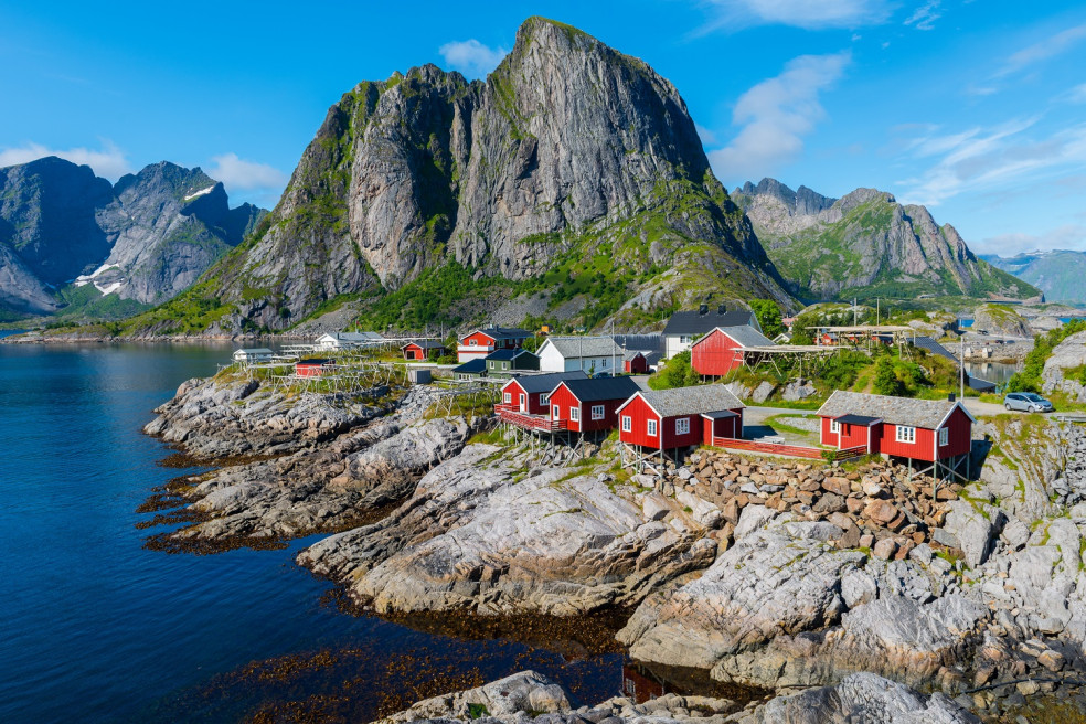 Lofoten v Nórsku