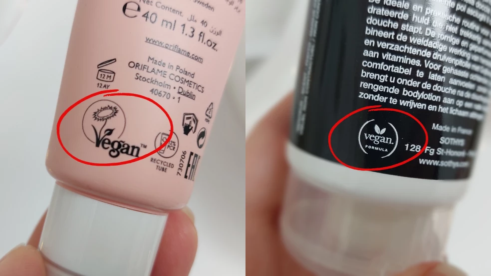 Vegan označenie na obale kozmetiky a rozdiel medzi vegánskym produktom a cruelty-free certifikáciou