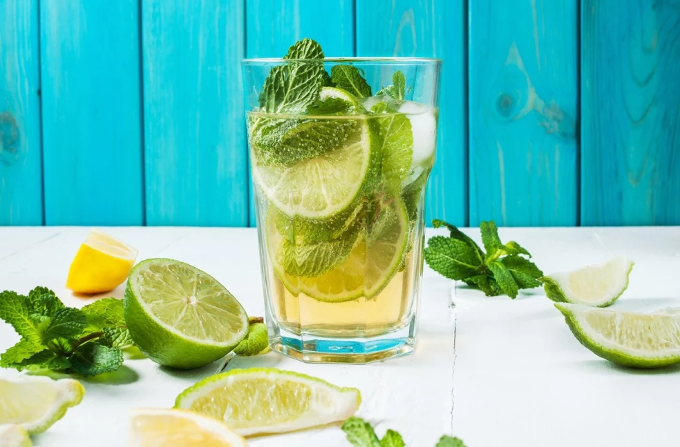 mojito so sirupom