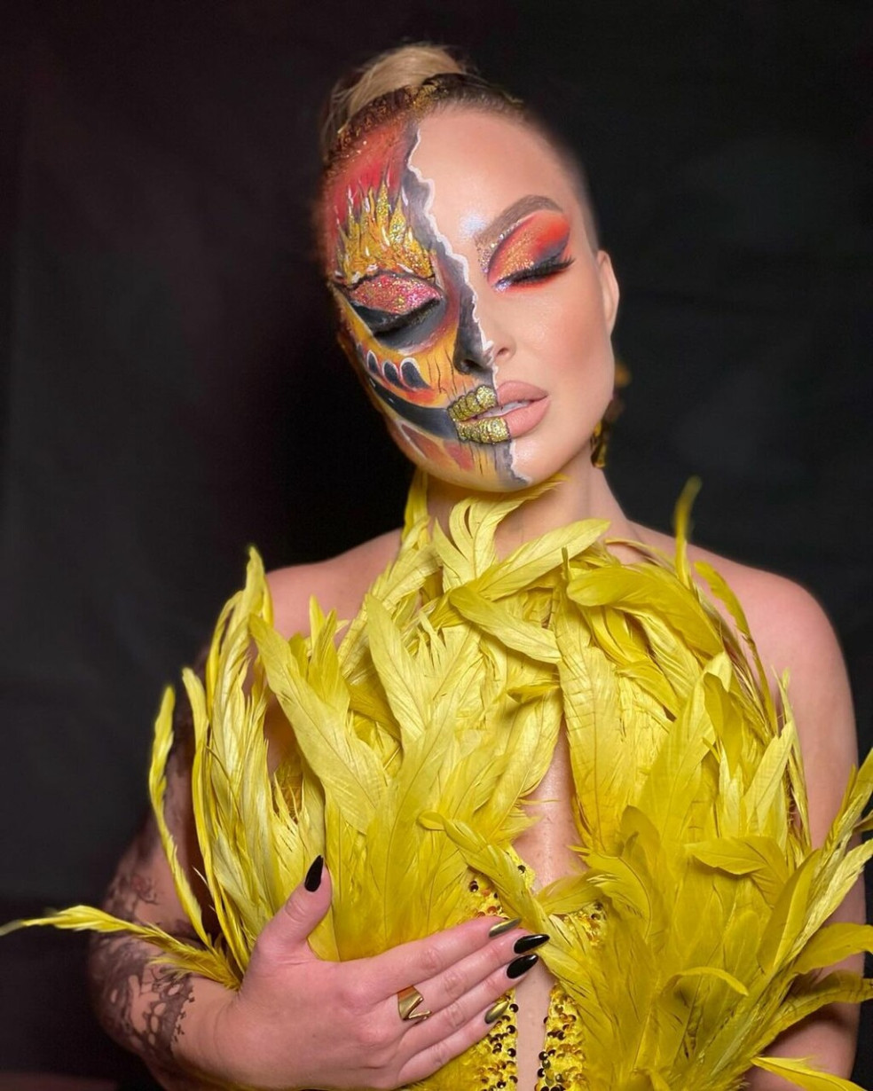 Halloween celebrity 2023 Veronika Nízlová