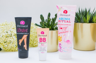 Vyhraj 3x Dermacol tónovací krém, sprchový gél a telový make-up