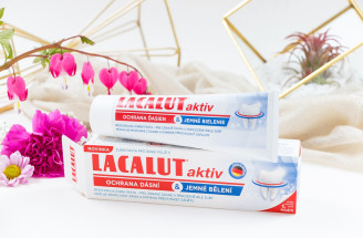 Vyhraj 3x zubnú pastu Lacalut aktiv ochrana ďasien a jemné bielenie