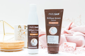 Vyhraj 3x Parusan Brilliant Brown balzam a šampón v hodnote 22,56 €