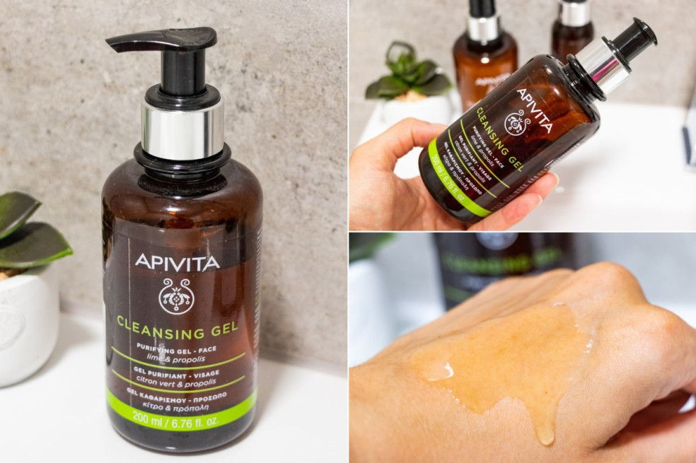 APIVITA Cleansing Gel with Lime and Propolis