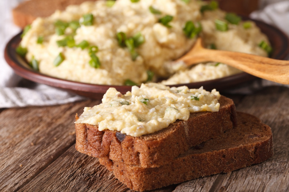 nátierka s cottage cheese