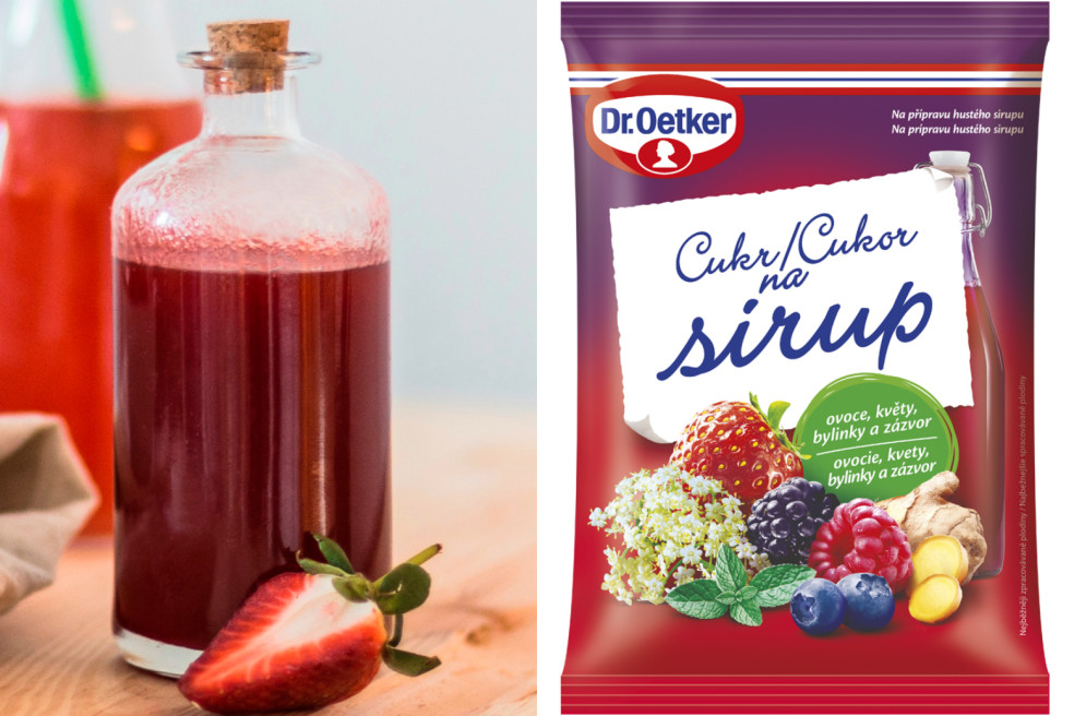 Dr.Oetker Cukor na sirup