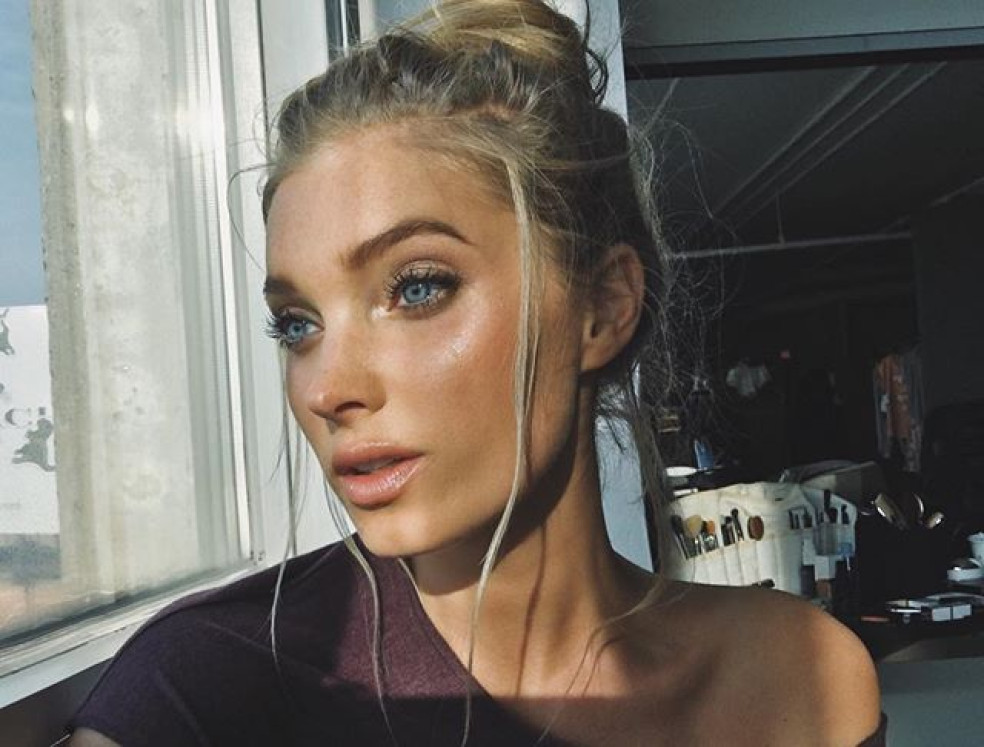 elsa hosk, krása, líčenie, mejkap, natural