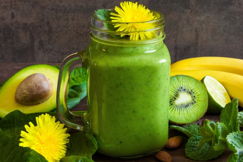 púpavové smoothie