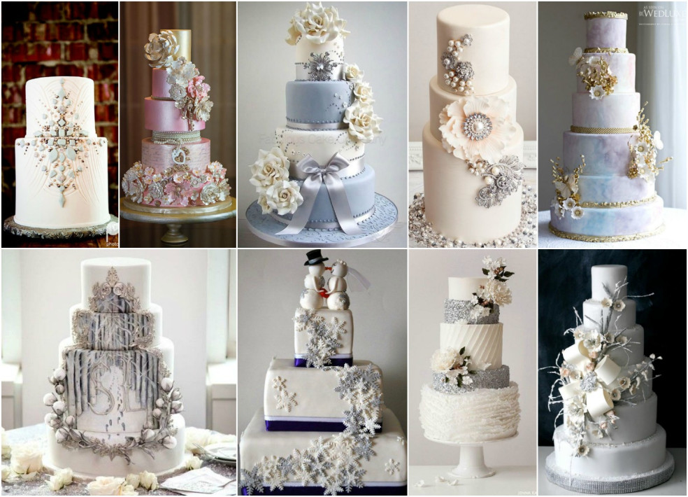 winter wedding cakes kamzakrasou