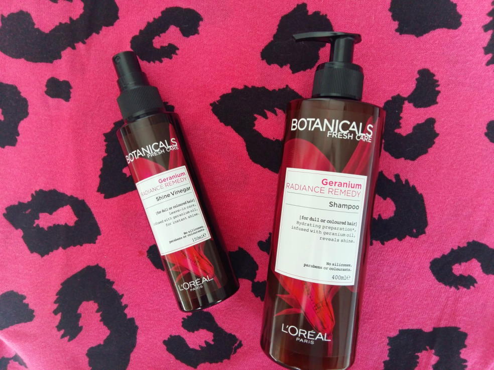 TEST: L´ORÉAL Paris - BOTANICALS Fresh Care - Geranium Radiance Remedy – šampón a ocot