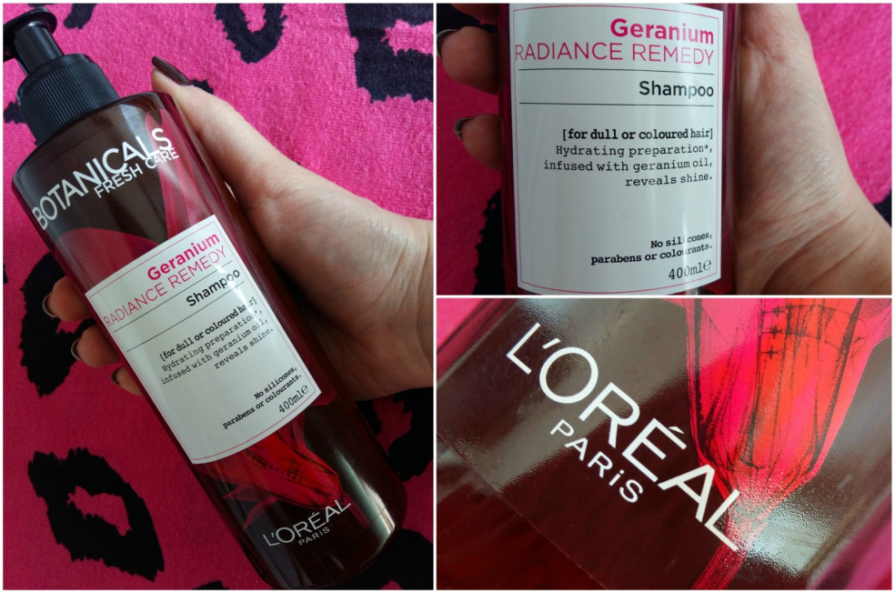 TEST: L´ORÉAL Paris - BOTANICALS Fresh Care - Geranium Radiance Remedy – šampón a ocot