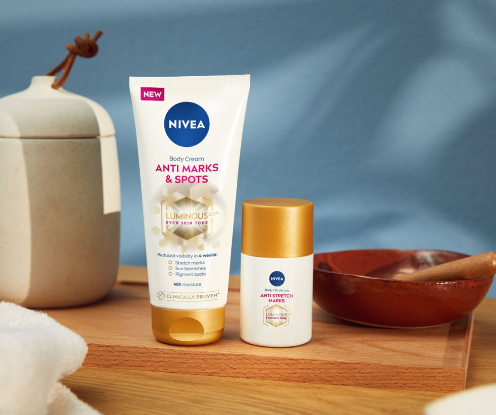 Nivea Luminous630 krém a olej