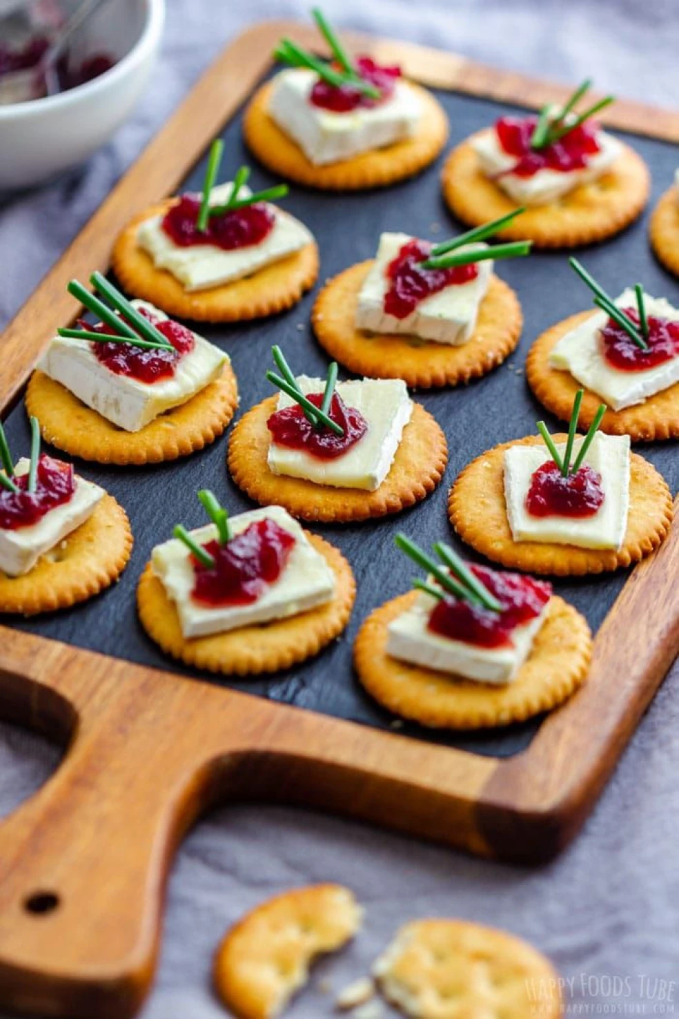 krekry s brie