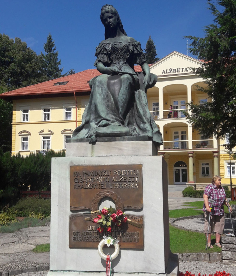 historický hotel Alžbeta v Bardejovských kúpeľoch