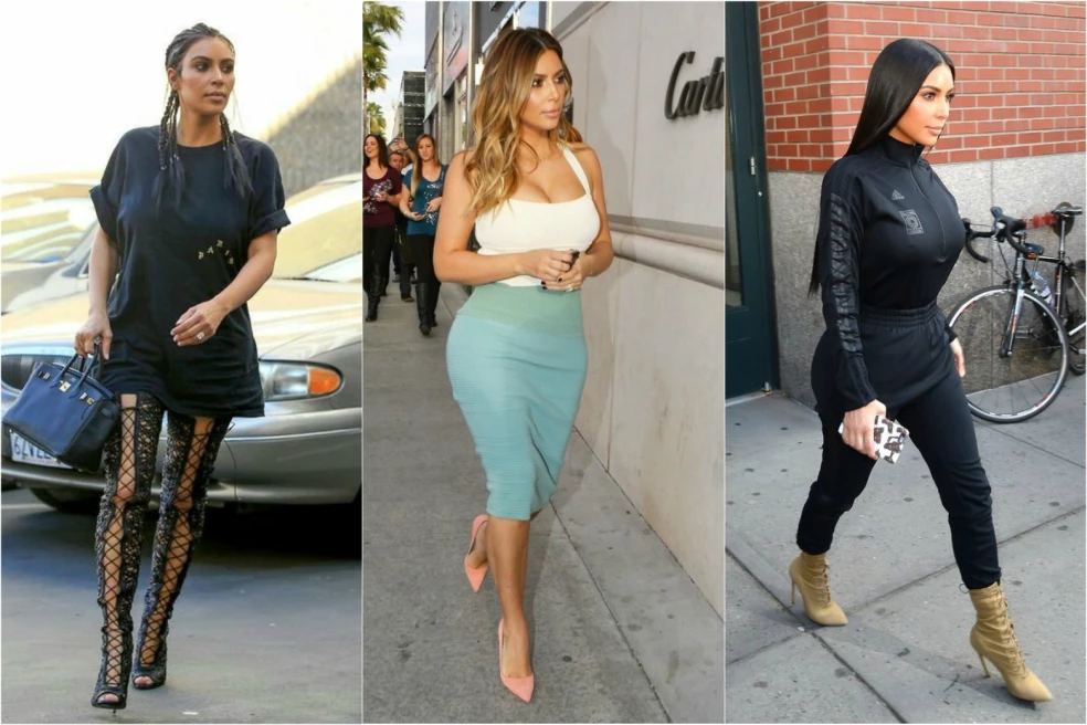 kim kardashian módna ikona
