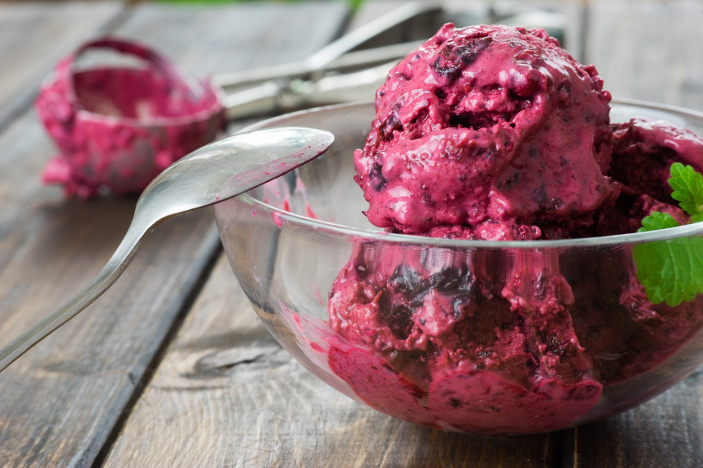 osviežujúci sorbet