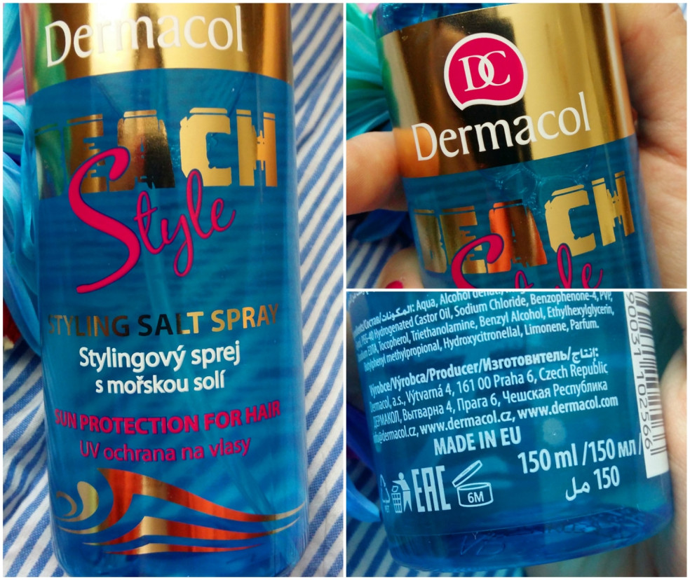 TEST: DERMACOL Beach Style – Stylingový ochranný sprej na vlasy