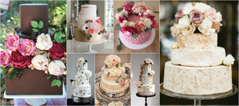 trendy svadobné torty