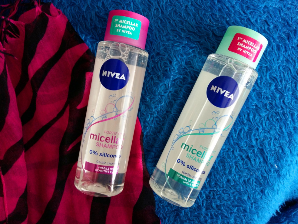 recenzia nivea micelárnych šampónov