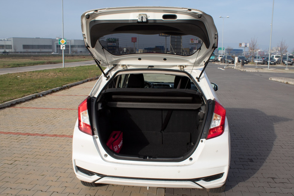 Honda Jazz - batožinový priestor