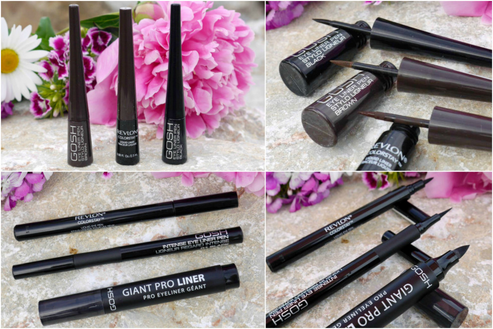 Tekuté očné linky (Liquid eyeliner)