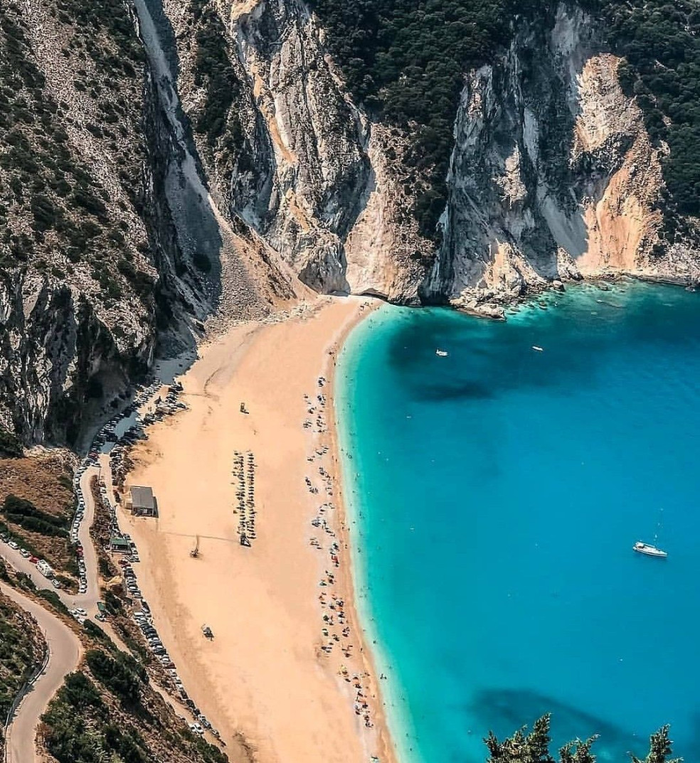 pláž Myrtos, Kefalónia