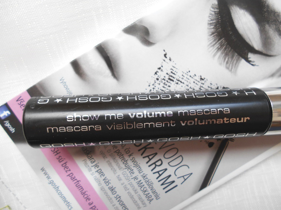 Show me volume – objemová mascara