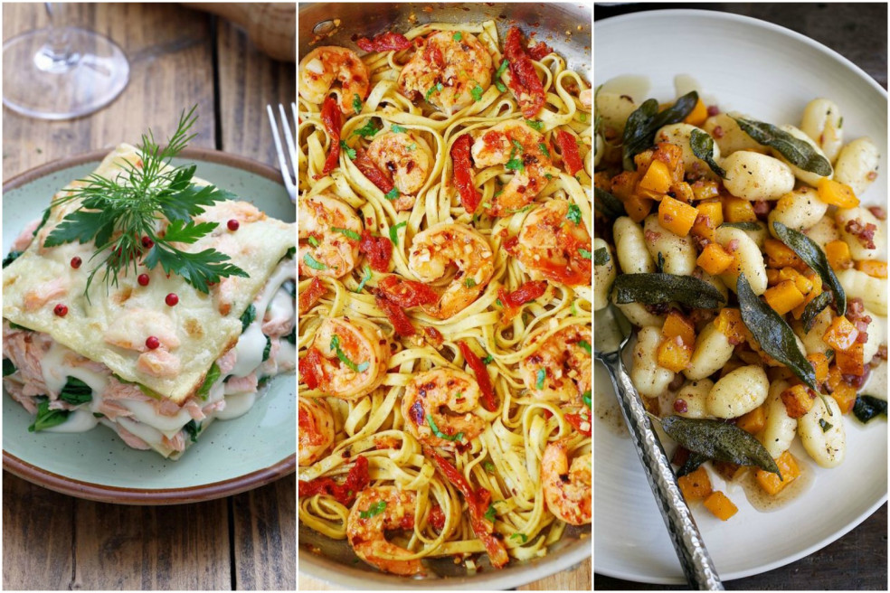 Lasagne, Linguine, Gnocchi