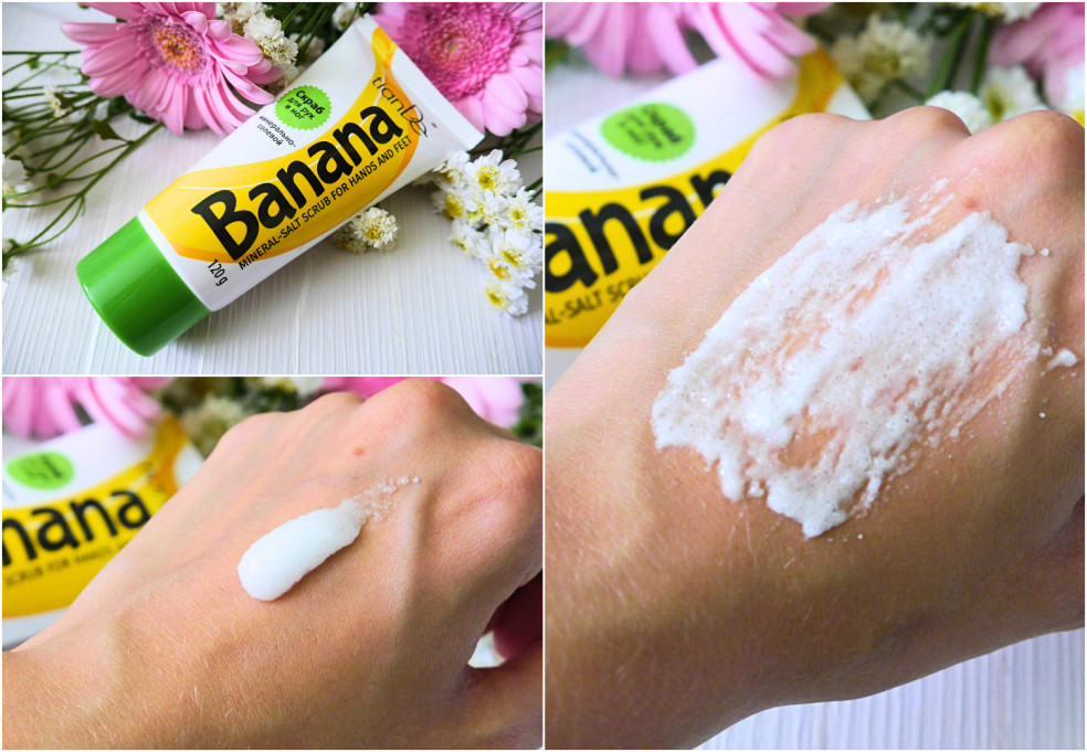 tianDe Banana mineral-salt scrub