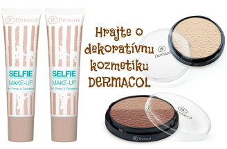 Hrajte o balíček dekoratívnej kozmetiky Dermacol v hodnote 16 €