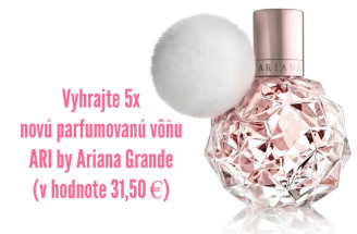 Súťaž o prvú vôňu ARI by Ariana Grande (v hodnote 31,50 €)