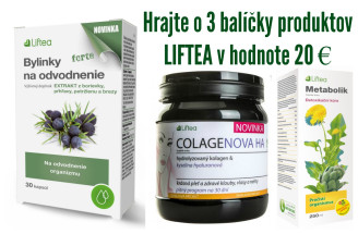 Hrajte o 3 balíčky produktov LIFTEA v hodnote 20 €