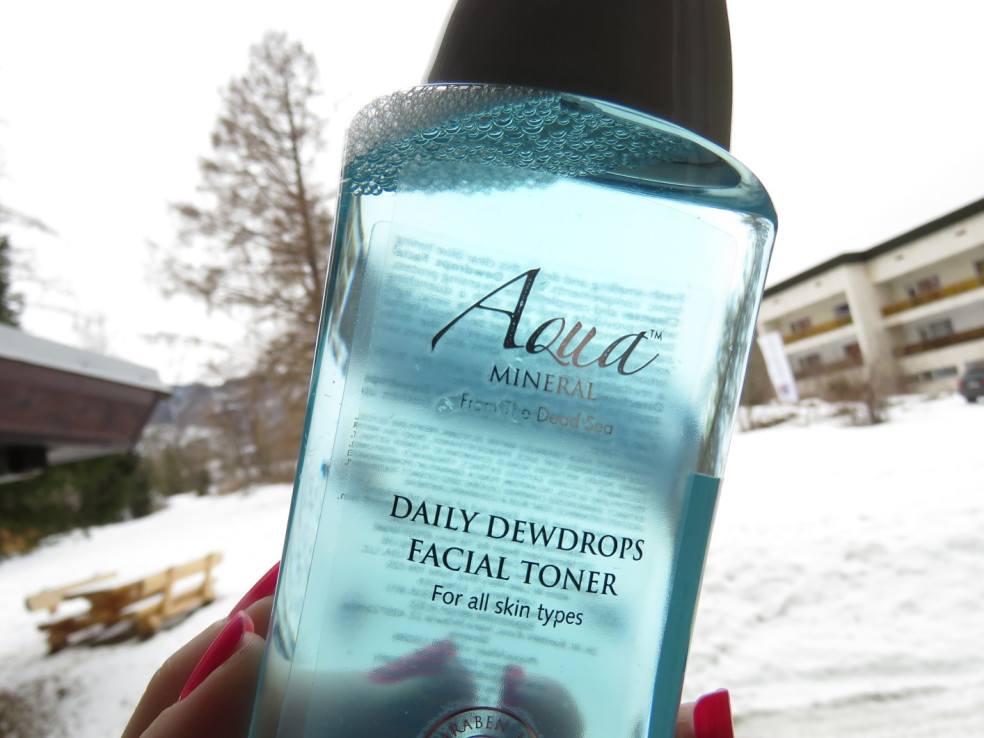 TEST: Aqua MINERAL – Daily Dewdrops pleťové tonikum