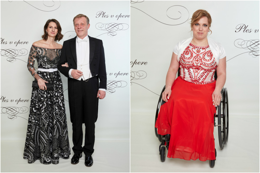 Pavol Lančarič s manželkou a Veronika Vadovičová